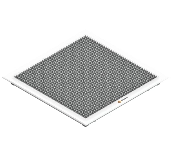 Cửa/Miệng gió nan sọt trứng 90 cố định/tháo lắp